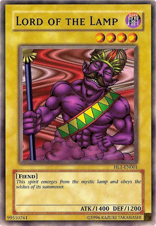 Lord of the Lamp HL1-EN001 card from Hobby League 1