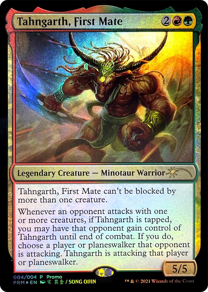 Tahngarth, First Mate 4 card from Unique and Miscellaneous Promos
