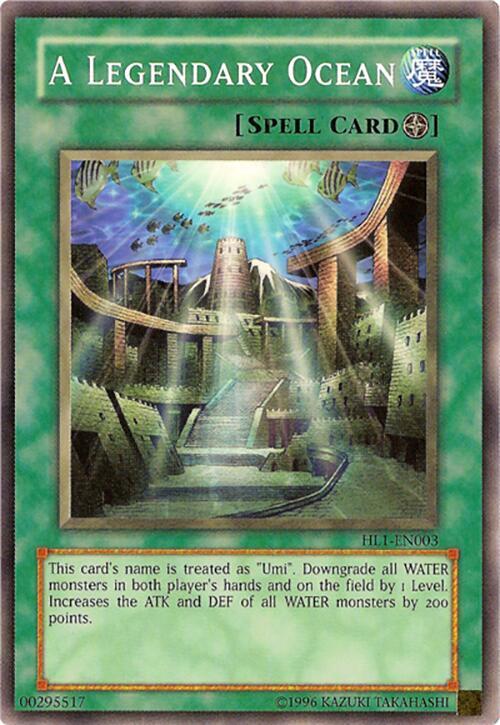 A Legendary Ocean HL1-EN003 card from Hobby League 1