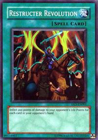 Restructer Revolution DL5-EN001 card from Duelist League Promo