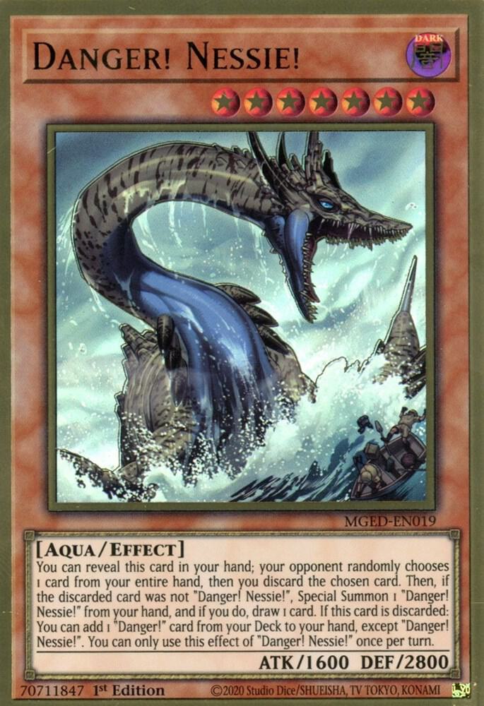 Danger! Nessie! MGED-EN019 card from Maximum Gold: El Dorado