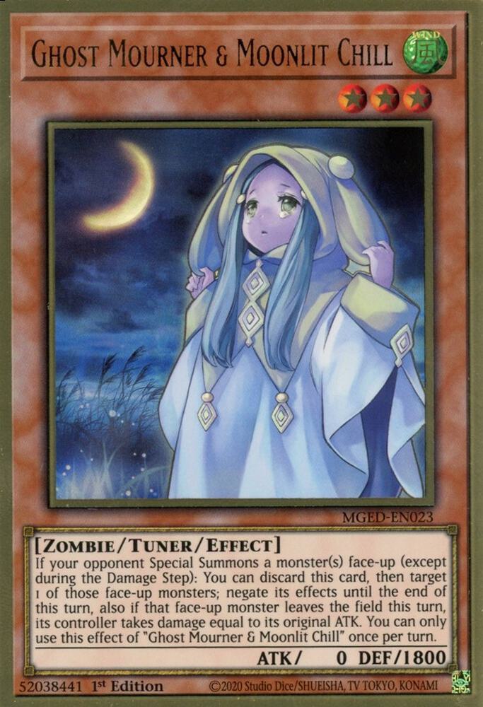 Ghost Mourner & Moonlit Chill MGED-EN023 card from Maximum Gold: El Dorado