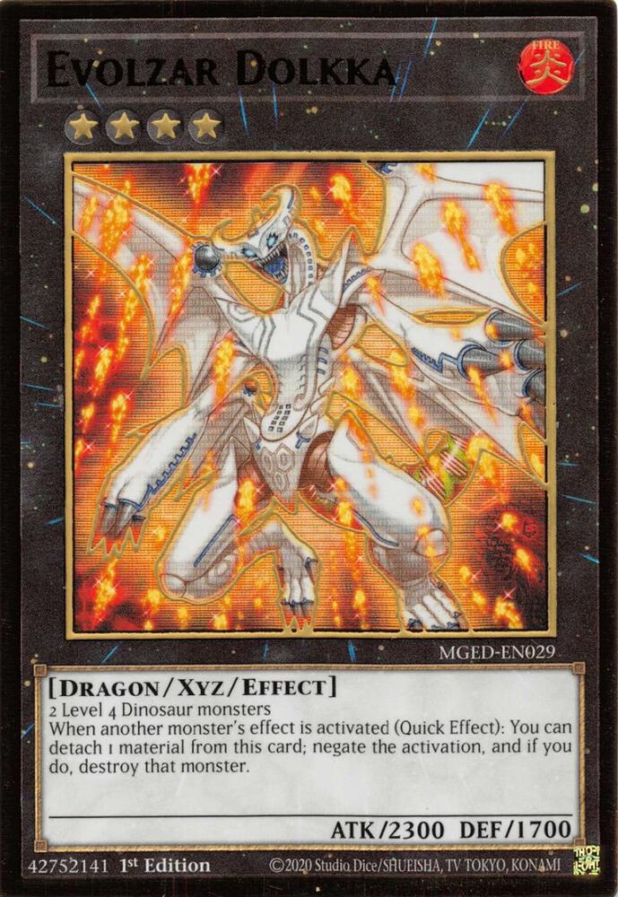 Evolzar Dolkka MGED-EN029 card from Maximum Gold: El Dorado