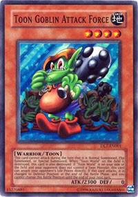 Toon Goblin Attack Force DL7-EN001 card from Duelist League Promo