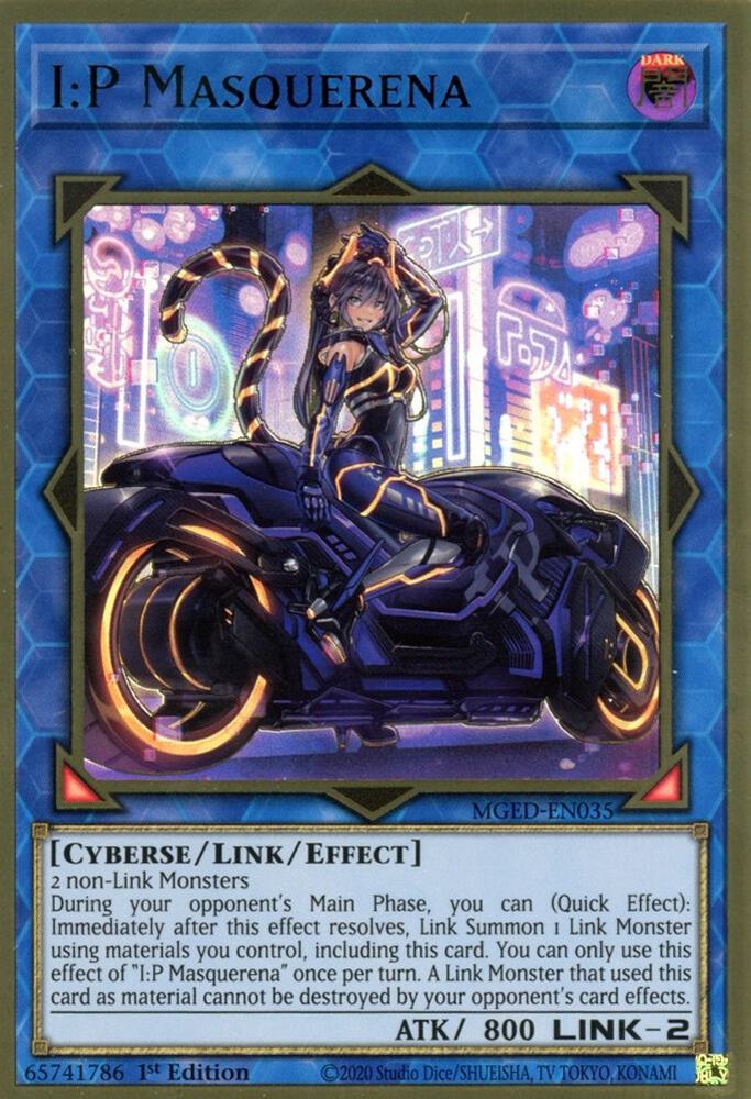 I:P Masquerena (Alternate Art) MGED-EN035 card from Maximum Gold: El Dorado