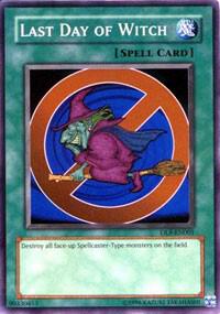 Last Day of Witch DL9-EN001 card from Duelist League Promo