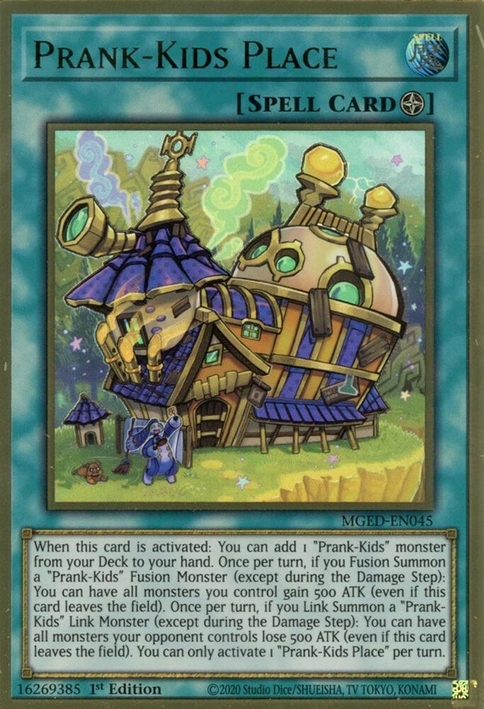 Prank-Kids Place MGED-EN045 card from Maximum Gold: El Dorado
