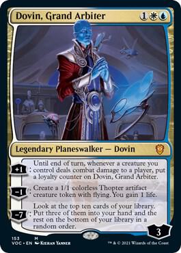 Dovin, Grand Arbiter 153 card from Commander: Innistrad: Crimson Vow