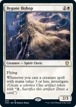 Bygone Bishop 80 card from Commander: Innistrad: Crimson Vow