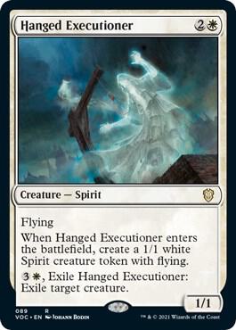 Hanged Executioner 89 card from Commander: Innistrad: Crimson Vow