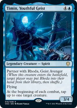 Timin, Youthful Geist 16 card from Commander: Innistrad: Crimson Vow