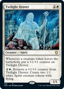 Twilight Drover 100 card from Commander: Innistrad: Crimson Vow
