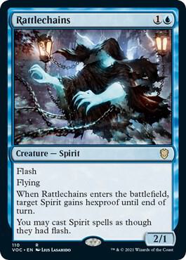 Rattlechains 110 card from Commander: Innistrad: Crimson Vow