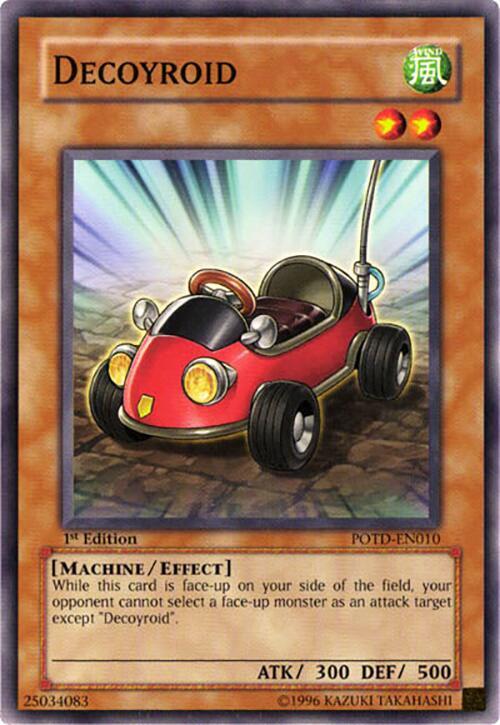 Decoyroid POTD-EN010 card from Power of the Duelist