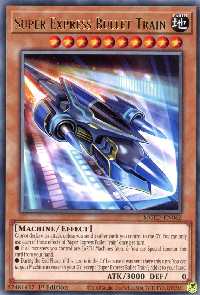 Super Express Bullet Train MGED-EN062 card from Maximum Gold: El Dorado