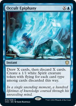 Occult Epiphany 14 card from Commander: Innistrad: Crimson Vow