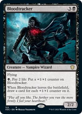 Bloodtracker 122 card from Commander: Innistrad: Crimson Vow