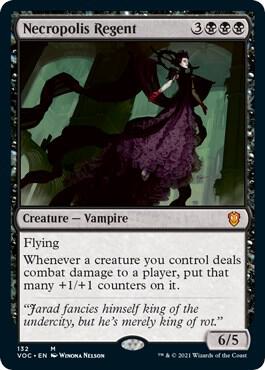 Necropolis Regent 132 card from Commander: Innistrad: Crimson Vow