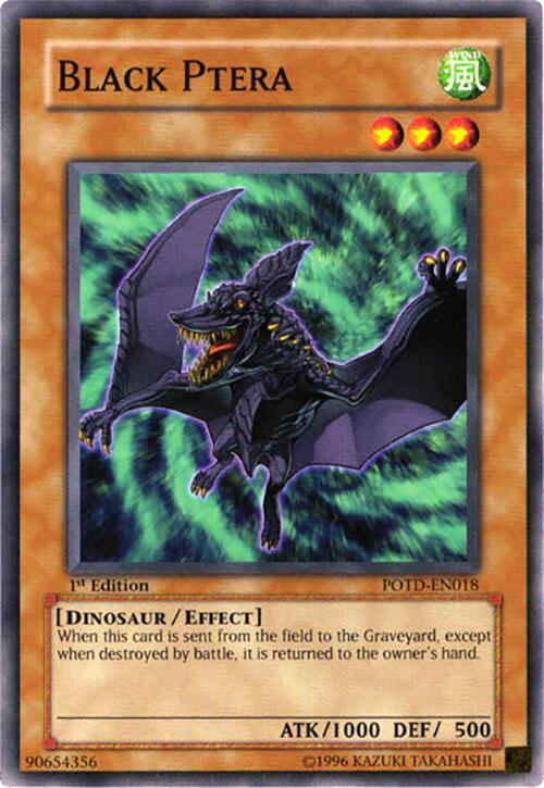 Black Ptera POTD-EN018 card from Power of the Duelist