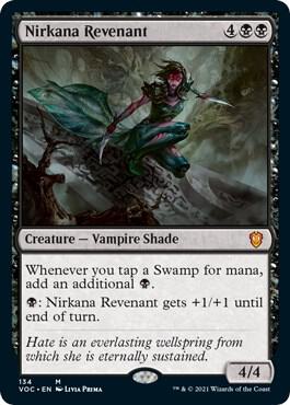 Nirkana Revenant 134 card from Commander: Innistrad: Crimson Vow