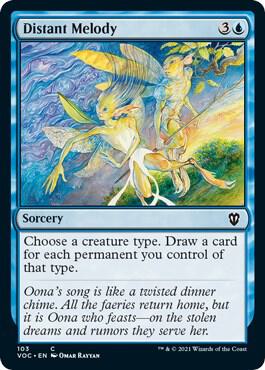 Distant Melody 103 card from Commander: Innistrad: Crimson Vow