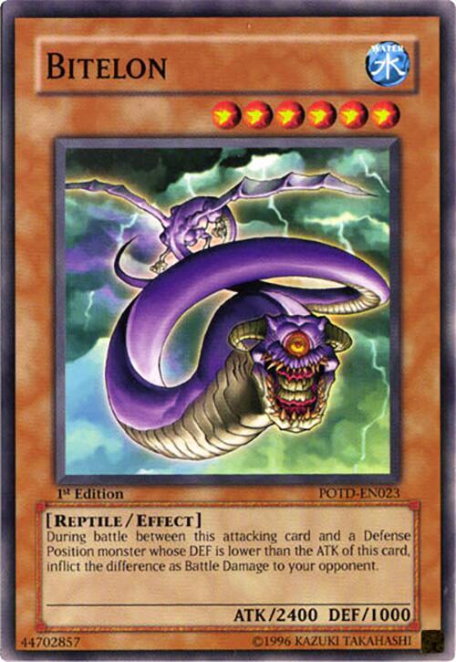 Bitelon POTD-EN023 card from Power of the Duelist