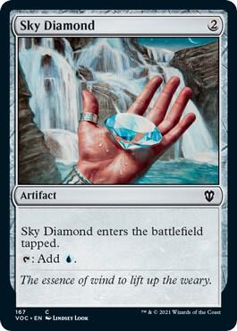 Sky Diamond 167 card from Commander: Innistrad: Crimson Vow