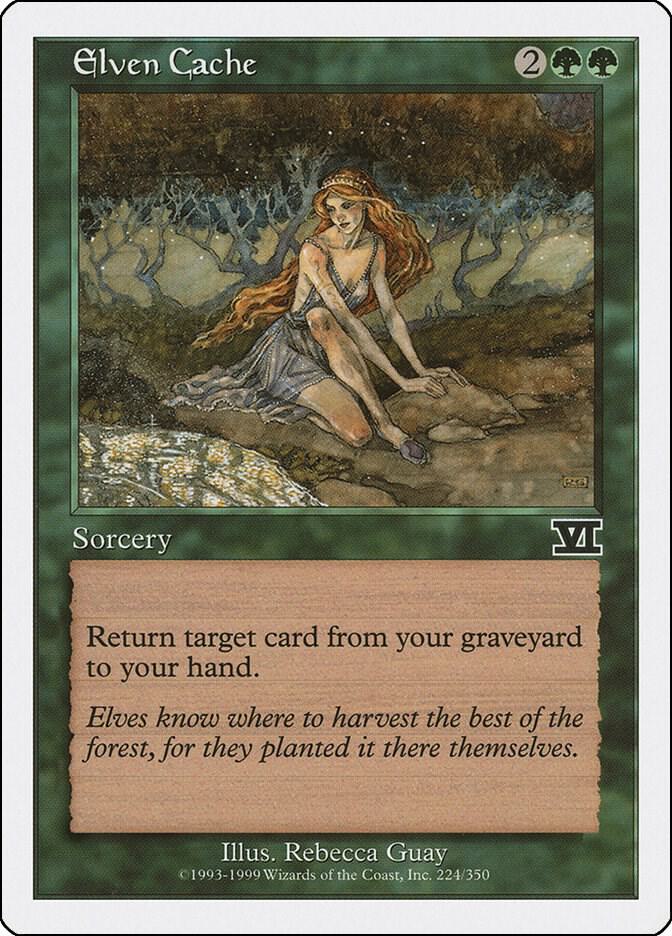 Elven Cache 224 card from Classic Sixth Edition