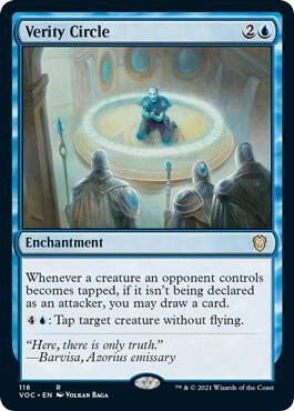 Verity Circle 116 card from Commander: Innistrad: Crimson Vow