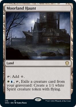 Moorland Haunt 175 card from Commander: Innistrad: Crimson Vow