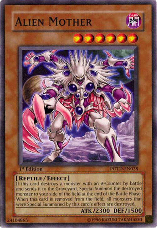 Alien Mother POTD-EN028 card from Power of the Duelist