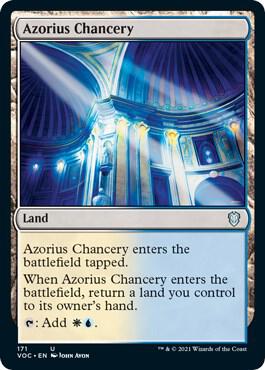 Azorius Chancery 171 card from Commander: Innistrad: Crimson Vow