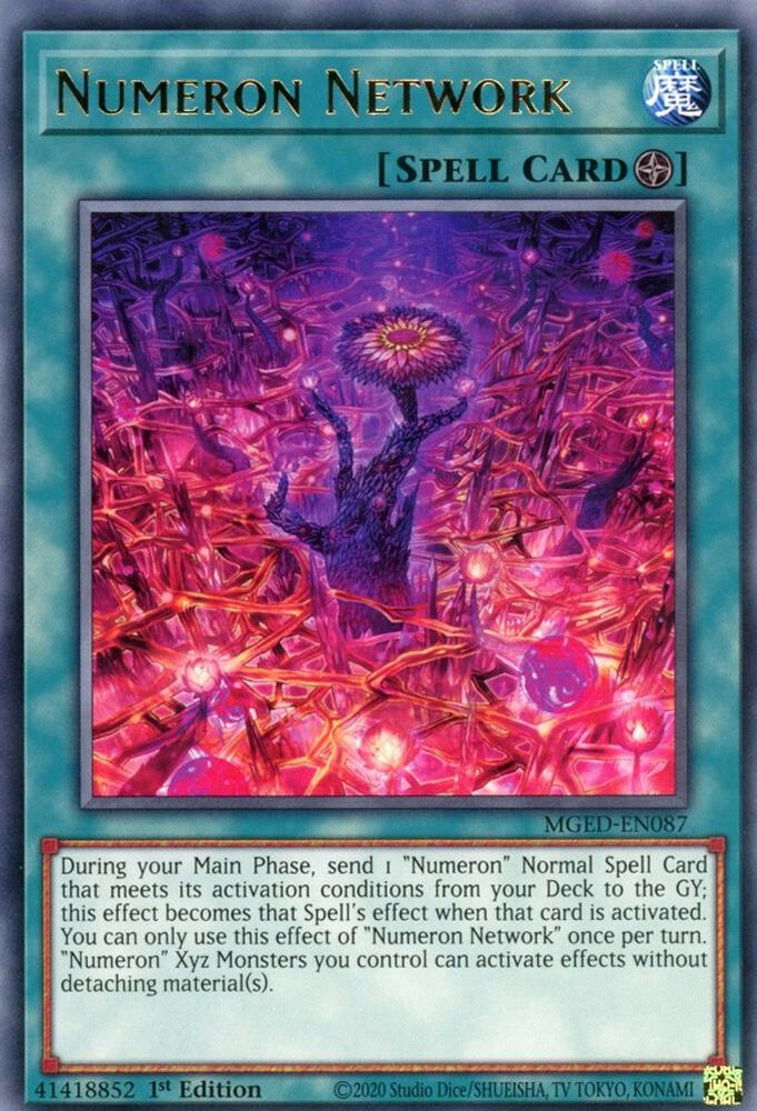 Numeron Network MGED-EN087 card from Maximum Gold: El Dorado