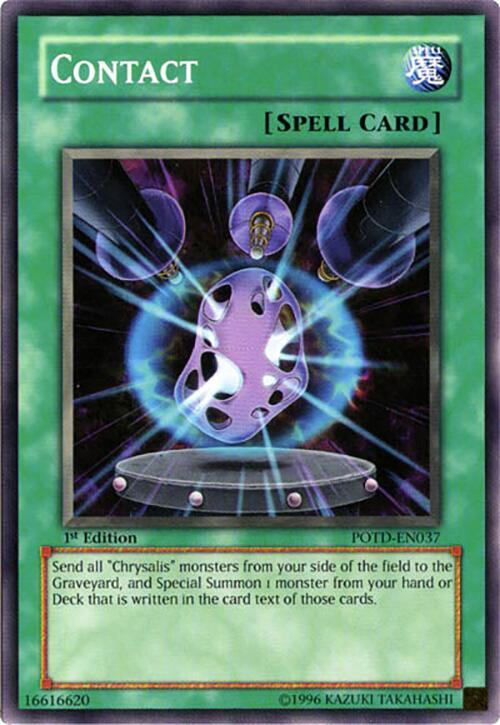 Contact POTD-EN037 card from Power of the Duelist