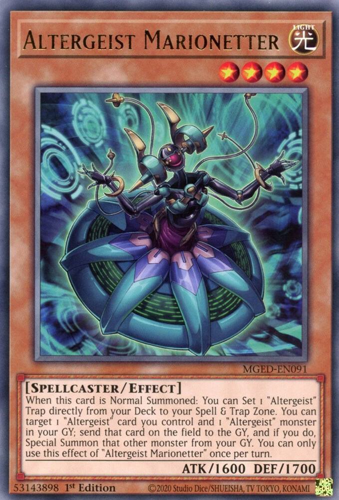 Altergeist Marionetter MGED-EN091 card from Maximum Gold: El Dorado