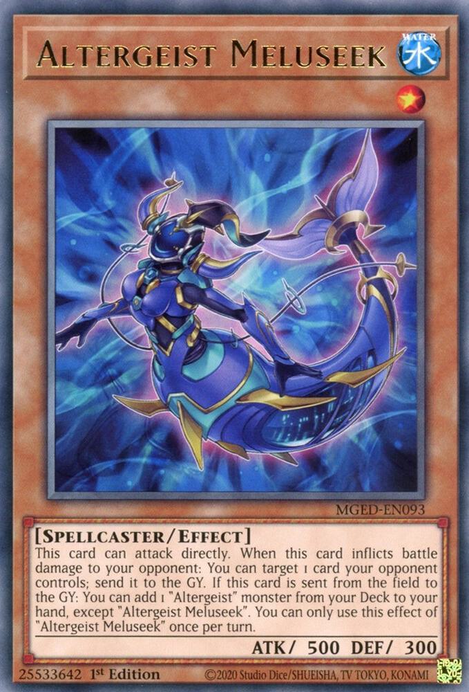 Altergeist Meluseek MGED-EN093 card from Maximum Gold: El Dorado