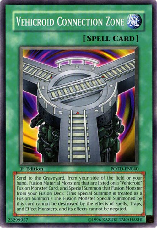 Vehicroid Connection Zone POTD-EN040 card from Power of the Duelist