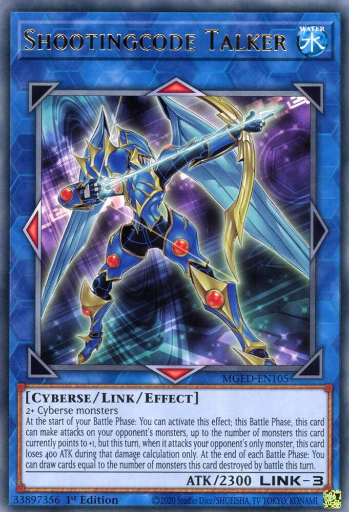 Shootingcode Talker MGED-EN105 card from Maximum Gold: El Dorado
