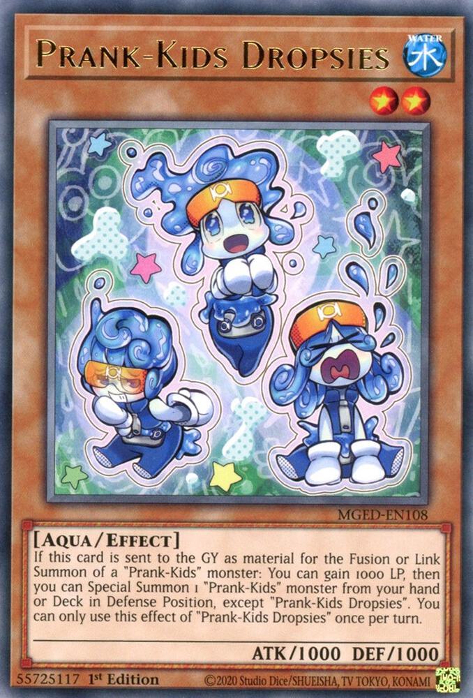 Prank-Kids Dropsies MGED-EN108 card from Maximum Gold: El Dorado
