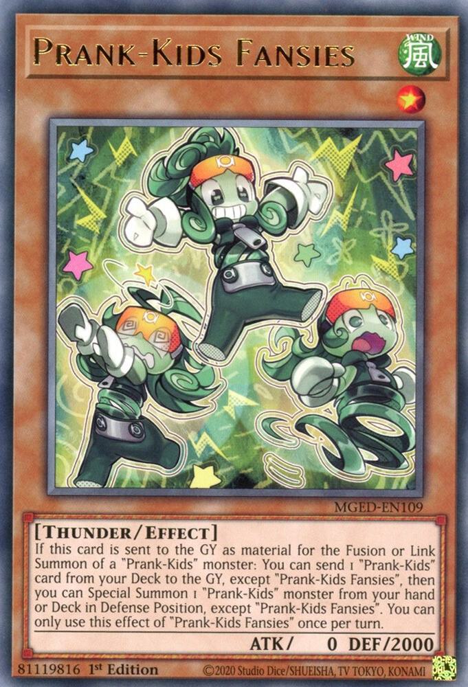 Prank-Kids Fansies MGED-EN109 card from Maximum Gold: El Dorado