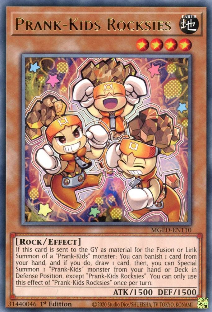 Prank-Kids Rocksies MGED-EN110 card from Maximum Gold: El Dorado