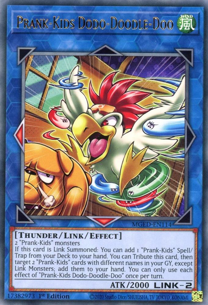 Prank-Kids Dodo-Doodle-Doo MGED-EN114 card from Maximum Gold: El Dorado