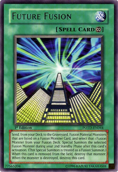 Future Fusion POTD-EN044 card from Power of the Duelist