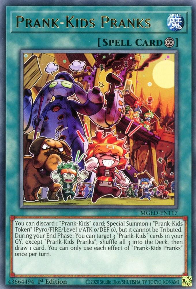 Prank-Kids Pranks MGED-EN117 card from Maximum Gold: El Dorado