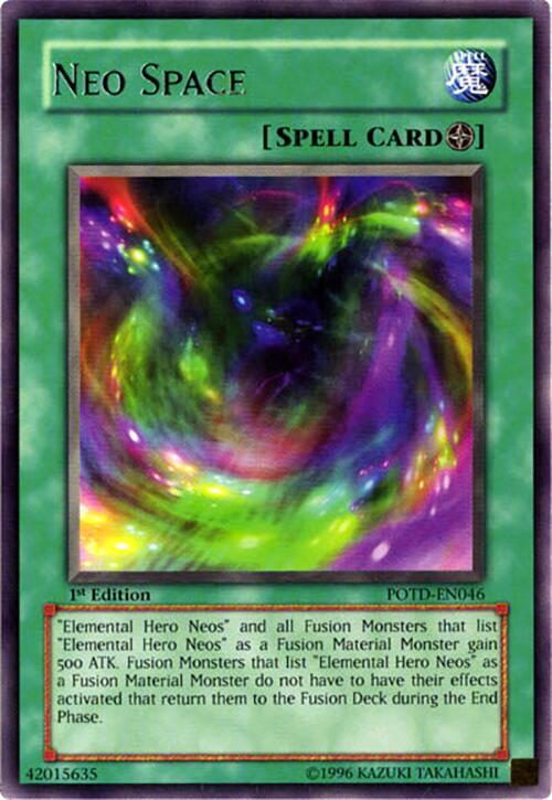 Neo Space POTD-EN046 card from Power of the Duelist
