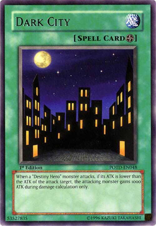Dark City POTD-EN048 card from Power of the Duelist