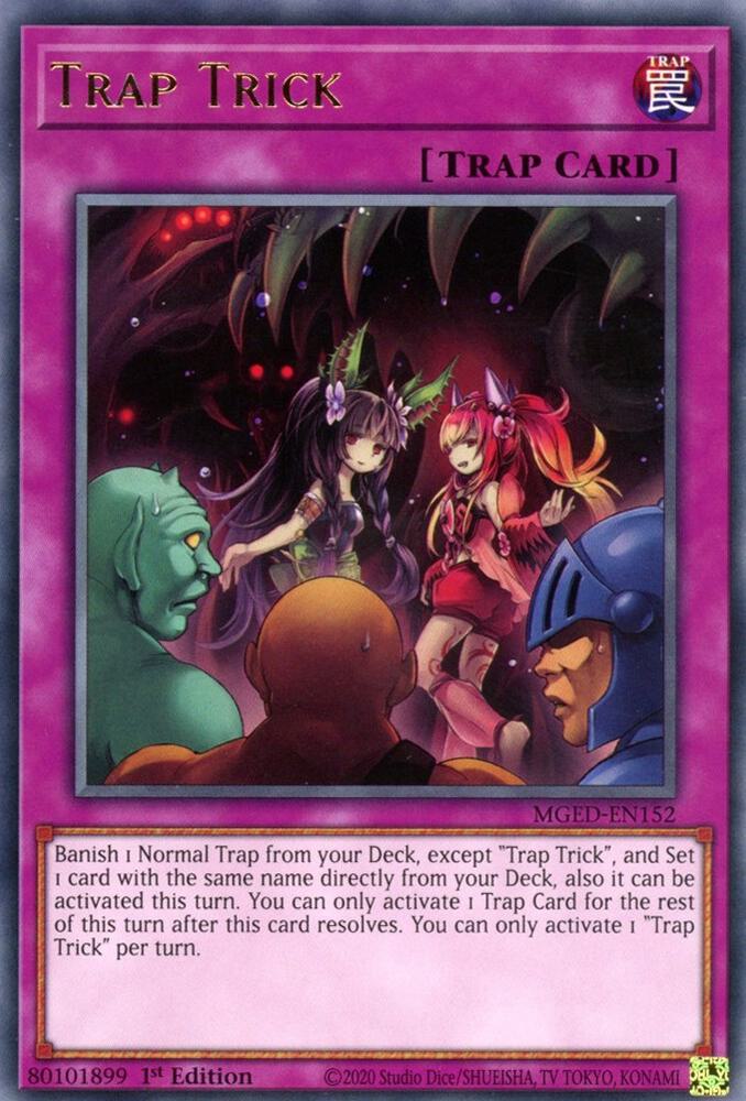Trap Trick MGED-EN152 card from Maximum Gold: El Dorado