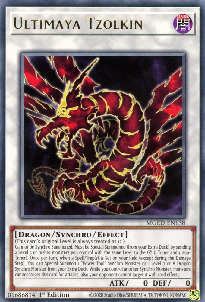 Ultimaya Tzolkin MGED-EN138 card from Maximum Gold: El Dorado