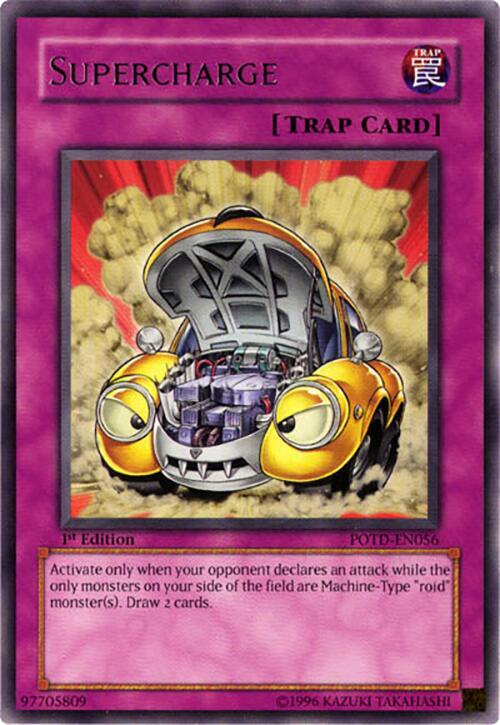 Supercharge POTD-EN056 card from Power of the Duelist