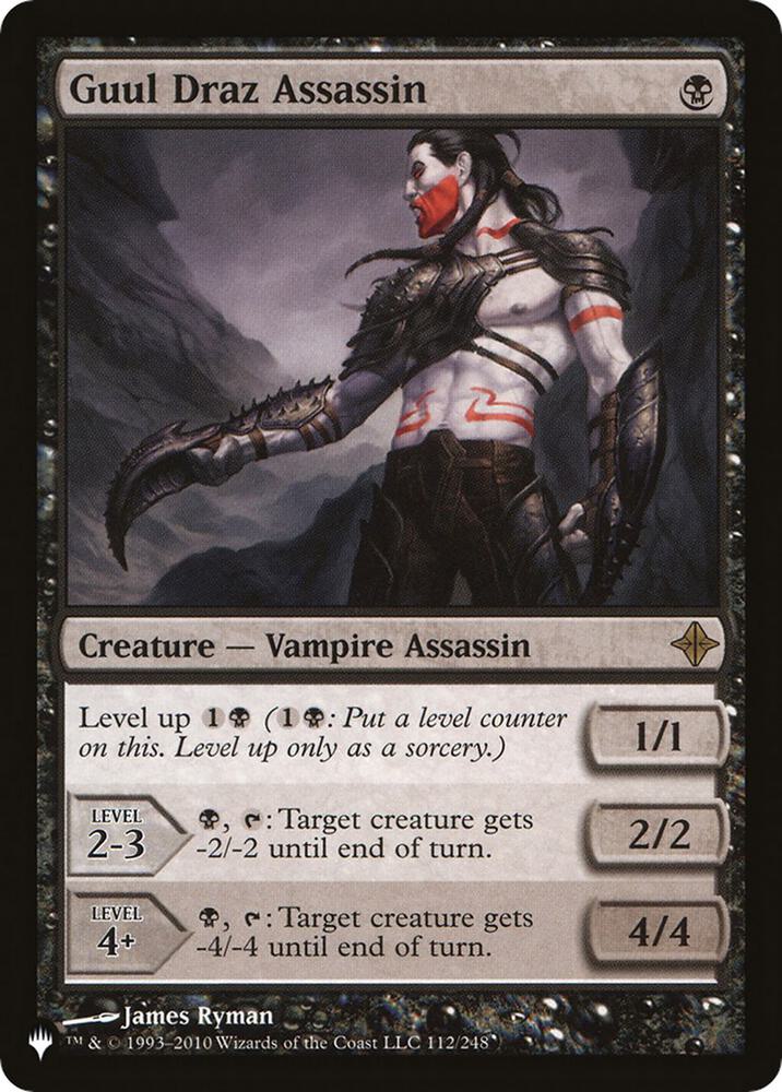 Guul Draz Assassin 112/248 card from The List Reprints